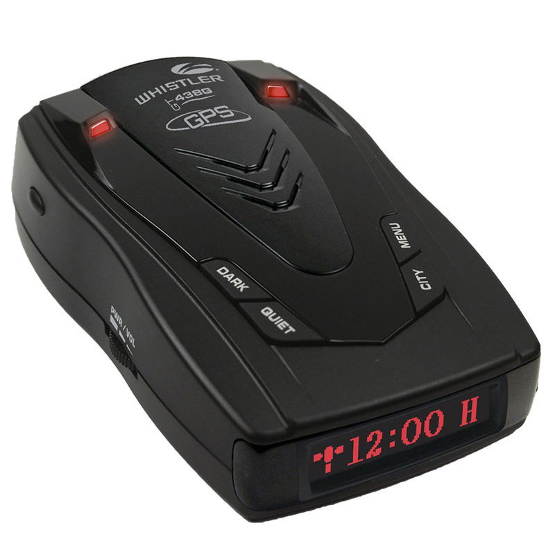 Detectoare radar Detector radar Whistler GT 438 G, Detecteaza benzile