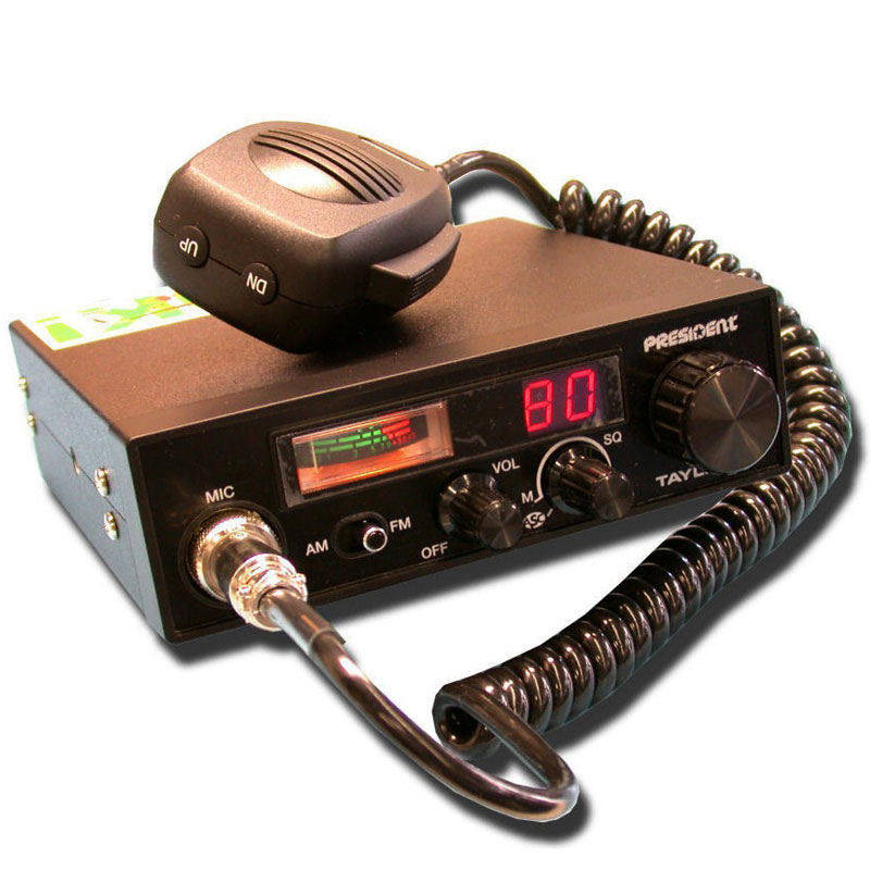 Setting up a president base station and Cobra radio